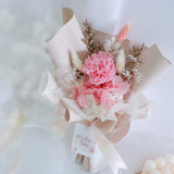 Pinkish Preserved Carnation Flower Bouquet 'Mother's Day 2024'