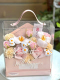 Bloom Carry Box (Soap Flower Gift Set) (Klang Valley Delivery)