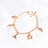 Celestial Oasis Star Charms Bracelet (Nationwide Delivery)