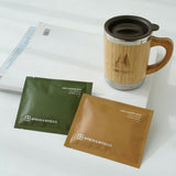 Personalized Eco-Friendly Set (Stainless steel Mug, Cutlery Set, Bamboo Toothbrush, Drip Coffee Bag)
