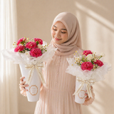 Cherry Pink Carnation Flower Box (Klang Valley Delivery Only)