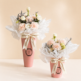 Blush Carnation Flower Box (Klang Valley Delivery Only)