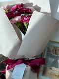 Mothers Day Special 12's Soap Flower/Fresh Carnations (Kuching Delivery Only)