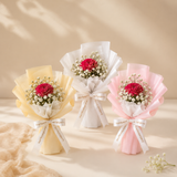 Sweet Single Carnation Bouquet (Klang Valley Delivery Only)