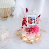 Eternal Preserved Flower LED Light Glass Dome  'Mother's Day 2024'