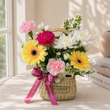 Sweet Bloom Flower Basket (Klang Valley Delivery Only)