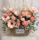 Mother's Day Flowers Basket Set 2 (Klang Valley Delivery)