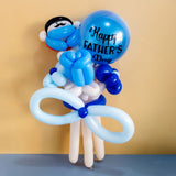 [Father's Day 2025] Superhero Balloon Flower Bouquet [Klang Valley Delivery Only]