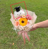 Cloud Plushie (WITH GRADUATION HAT)