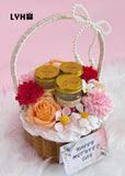 Blooming Joy Basket | Perfect for Mother’s Day / Teacher’s Day / Birthday Gift / Bird's Nest Gift [Klang Valley Delivery Only]