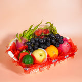 Heal & Peel Basket Hamper (10 Types of Fruits) - Klang Valley Delivery