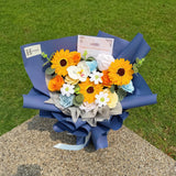 Midnight Blue Sunflower Mix (Klang Valley Delivery)