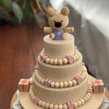Wooden Music Box - Birthday Cake  (Nationwide Delivery)