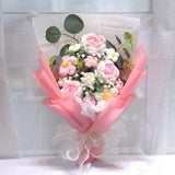 Handmade Crochet Roses Bouquet (Klang Valley Delivery)