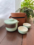 Circle of Harmony Mooncake Set - PU Leather Bag & Portable Travel Tea Set (Nationwide Delivery)  - Mooncake Festival 2026