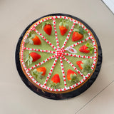 Xmas Matcha Strawberry Crepe Cake | Christmas 2025 (Klang Valley Delivery)