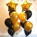 Star Foil Balloon with 5's Helium Balloon Bundle (Kuching Delivery)