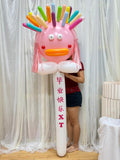 Goofy Giant Graduation Balloon Sculpture