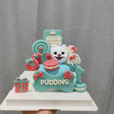 3inch Snow Cake-Custom Pet Birthday Cake