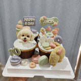 PET CUPCAKE-Custom Pet Birthday Cake (Klang Valley Delivery)