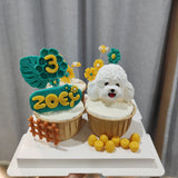 PET CUPCAKE-Custom Pet Birthday Cake (Klang Valley Delivery)