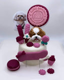 3inch Snow Cake-Custom Pet Birthday Cake