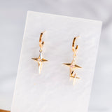 Celestial Radiance Star Drop Earring (Nationwide Delivery)