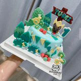 Snow Cake Compl 6inch-Custom Pet Birthday Cake (Klang Valley Delivery)