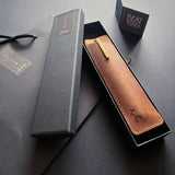 Minimalist Leather Pen Pouch + Wooden Pen Set (Nationwide Delivery)