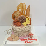 Japanese Cake 4INCH-Custom Pet Birthday Cake (Klang Valley Delivery)