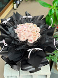 Blush Manta Rose Statement Bouquet (Klang Valley Delivery)