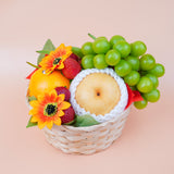 Diwali Dazzle Fruit Basket (6 Types of Fruits) (Klang Valley Delivery)  - Deepavali Hampers & Gifts 2026