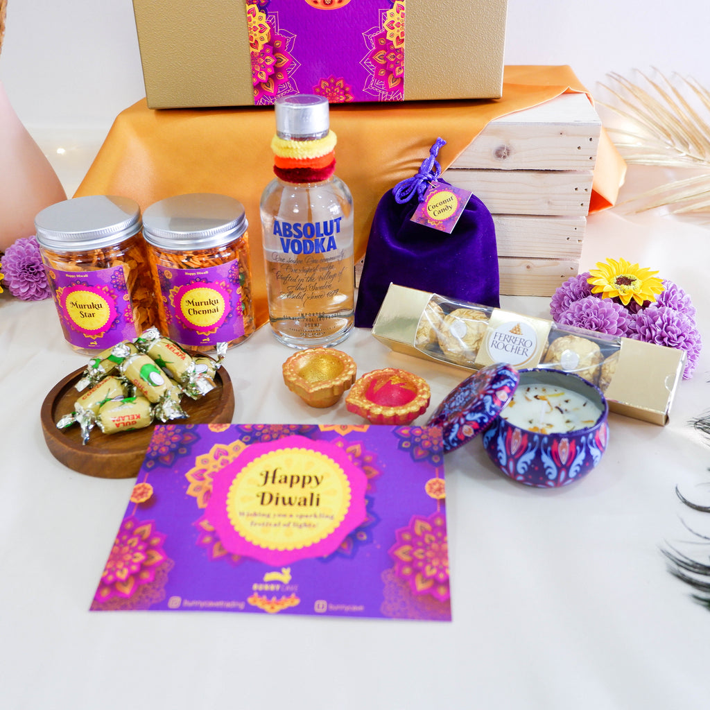 Golden Vodka Gift Set (West Malaysia Delivery) Deepavali 2024 Giftr