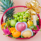 Royal Deepavali Fruit Basket (10 Types of Fruits) (Klang Valley Delivery)  - Deepavali Hampers & Gifts 2026
