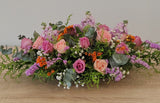 Deepavali fresh flowers table deco