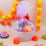 Treasure of Diwali Fruit Basket (7 Types of Fruits) (Klang Valley Delivery)  - Deepavali Hampers & Gifts 2026
