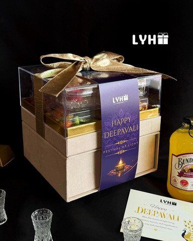 Diya Gold | 26' Deepavali Gift Set / Diwali Hamper (Nationwide Delivery)  - Deepavali Hampers & Gifts 2026