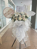 Peaceful Light Condolences Stand (Klang Valley Delivery)