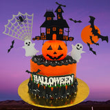 Spooky Halloween House 5"x3"