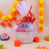 Treasure of Diwali Fruit Basket (7 Types of Fruits) (Klang Valley Delivery)  - Deepavali Hampers & Gifts 2026