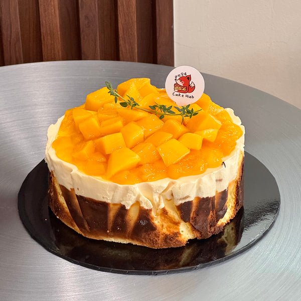 Mango Basque Cheesecake (Klang Valley Delivery) | Giftr - Malaysia's ...