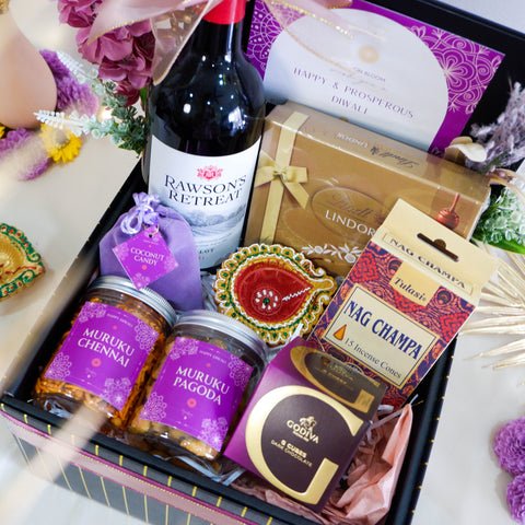 Majestic Diwali Wine Gift Box 'Hampers & Gifts' - Deepavali 2024