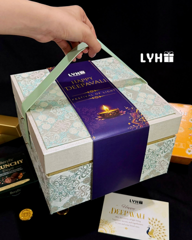 Diya Glow |  26' Deepavali Gift Set / Diwali Hamper (Klang Valley Delivery Only)  - Deepavali Hampers & Gifts 2026