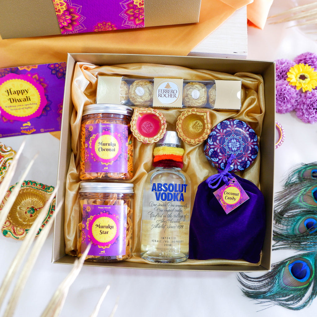 Golden Vodka Gift Set (West Malaysia Delivery) Deepavali 2024 Giftr