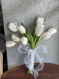 Tulip Pure Vows Bridal Bouquet  (Klang Valley Delivery)
