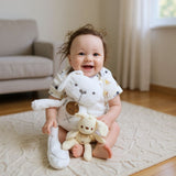 Angeliz Motherhood Blessing Pa&Ma Bunny Baby Gift Set 10pcs- Neutral (Klang Valley Delivery Only)