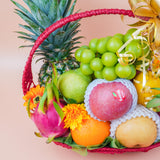 Royal Deepavali Fruit Basket (10 Types of Fruits) (Klang Valley Delivery)  - Deepavali Hampers & Gifts 2026