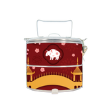 BDARI Tiffin Carrier - Zodiac Garden - Ox (Nationwide Delivery)