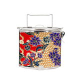 BDARI Tiffin Carrier - Red Sulawesi Batik (Nationwide Delivery)