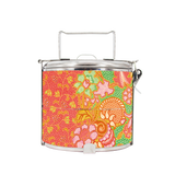 BDARI Tiffin Carrier - Orange Batik (Nationwide Delivery)